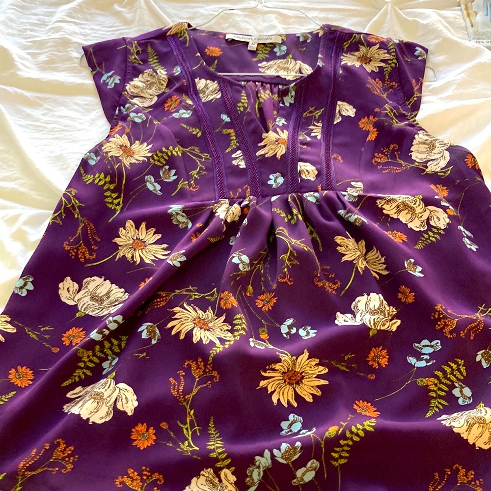 Floral sleeveless from Nordstrom!